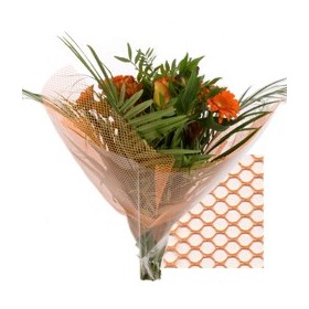 HOJA MALLA Mesh 40x40 naranja (paq.x100)