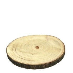 DISC FUSTA PAULOWNIA 34.5x34.5x3cm Natural