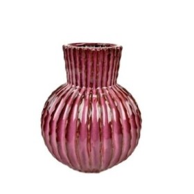 CERAMICA GERRO ALT MESO MAGENTA STONEWARE D22 H25