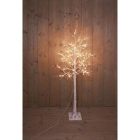 ABEDUL BLANCO 140LEDS/160CM EXT PARA ENCHUFAR