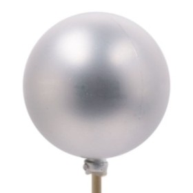 PICK BOLA PLATA MATE 6cm. stick 50cm (10u.)