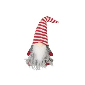 GNOMO GORRO ROJO CON BARBA 33cm