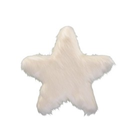 COLG ESTRELLA PELUDA CREMA 50cm