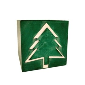 CAJON AVETO VERDE 18x18x18cm