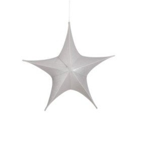 COLG ESTRELLA PLATA L65xW20xH65cm