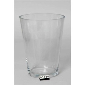 CRISTAL VASO CONICO D20 H26cm.