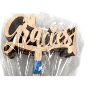 PICK GRACIES h25cm FUSTA 10u