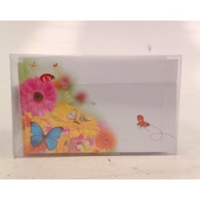 TARGETES I SOBRES FLORS 10uni 7x11cm