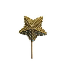 PICK ESTRELLA BLINKLE ORO 8.5cm PAL 50cm 10u