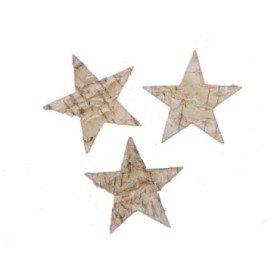 ESTRELLAS ABEDUL 7cm 24 uni CAJA