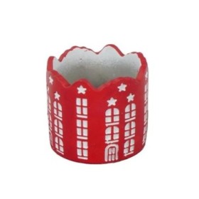 CERAMICA CEMENTO SANTA ROJO D10.5xH9.5cm