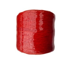 CORDO ROJO YUTE 4mm Bobina 500GR