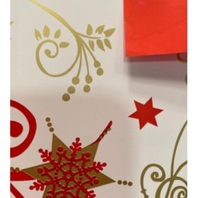 BOBINA DUO MAT NAVIDAD 70x40mt BLANCO