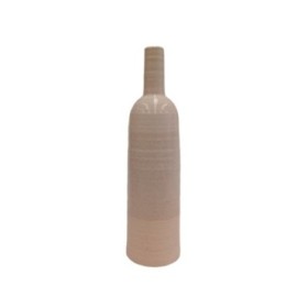 BOTELLA CERAMICA BLANCA 13x13x47.5cm off MATE