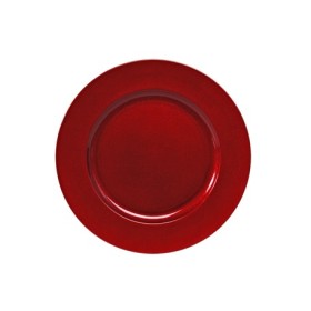 PLATO ROJO BRILLI D33 PLASTICO