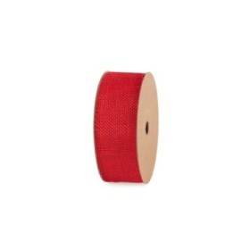 CINTA ARABICA Alambre 38mm x 15m ROJO