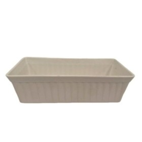 JARDINERA PLASTIC 1PASTILLA BLANCA