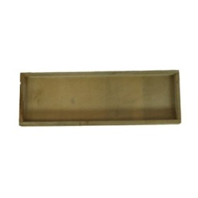 BANDEJA RECTANGULAR MADERA 42x14x3cm Natural