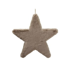 COLG ESTRELLA TERCIOPELO 40cm GRIS