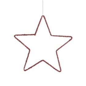 COLG ESTRELLA ROJA D40cm