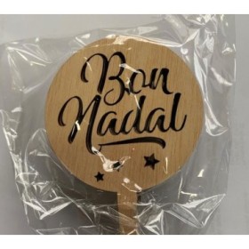 PICK BON NADAL REDONDO h25cm FUSTA 10u