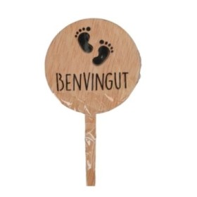 PICK BENVINGUT H25cm FUSTA 5u