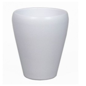 CERAMICA ORQUIDEA VASE D14 H17CM BLANCO MATE