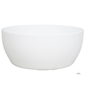 CERAMICA BOL BOULE D18.5 H8.5CM BLANC MATE