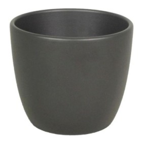 CERAMICA POT BOULE D8.5 H6.5CM ANTRACITA MATE ES7