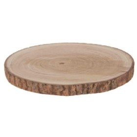 DISC FUSTA PAULOWNIA D40x3cm Natural