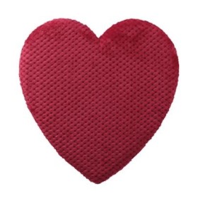 COLG CORAZON PELUDO ROJO 40CM