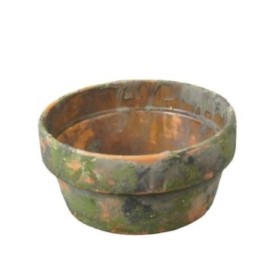 CERAMICA BOL BARRO MUSGO D17.5 H8.5cm