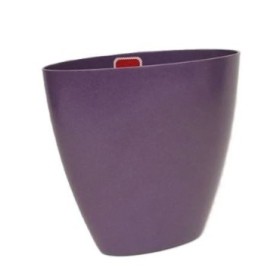 BOL OVAL PLASTIC D26x13cm H25cm LILA