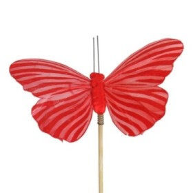 PICK MARIPOSA SPRING 50cm ROJO (25u.)