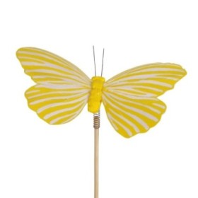 PICK MARIPOSA SPRING 50cm AMARILLO (25u.)