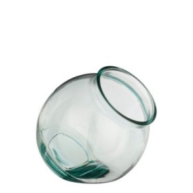 CRISTAL RECICLADO JARRON D19xH19CM PEQUE