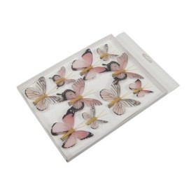 MARIPOSAS CLIP NARANJAS MIX 10UNI foam