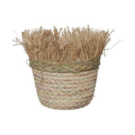 CESTA CORN CATTAIL D18x14cm