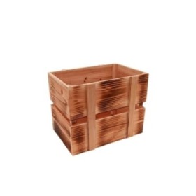 CAIXA FUSTA M NATURAL 32x23x25cm