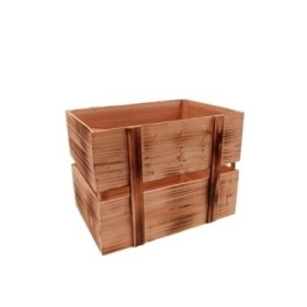 CAIXA FUSTA L NATURAL 38x28x28cm